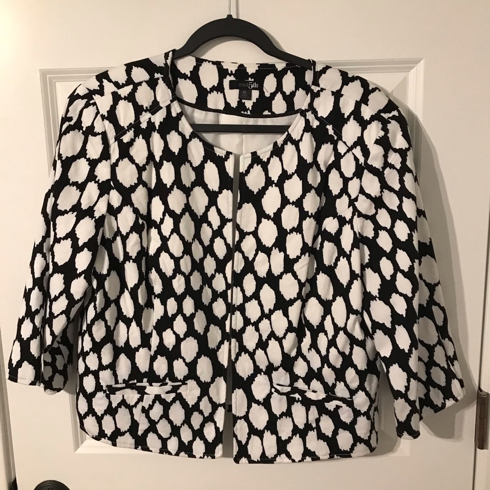 East 5th Monochrome Patterned Jacket